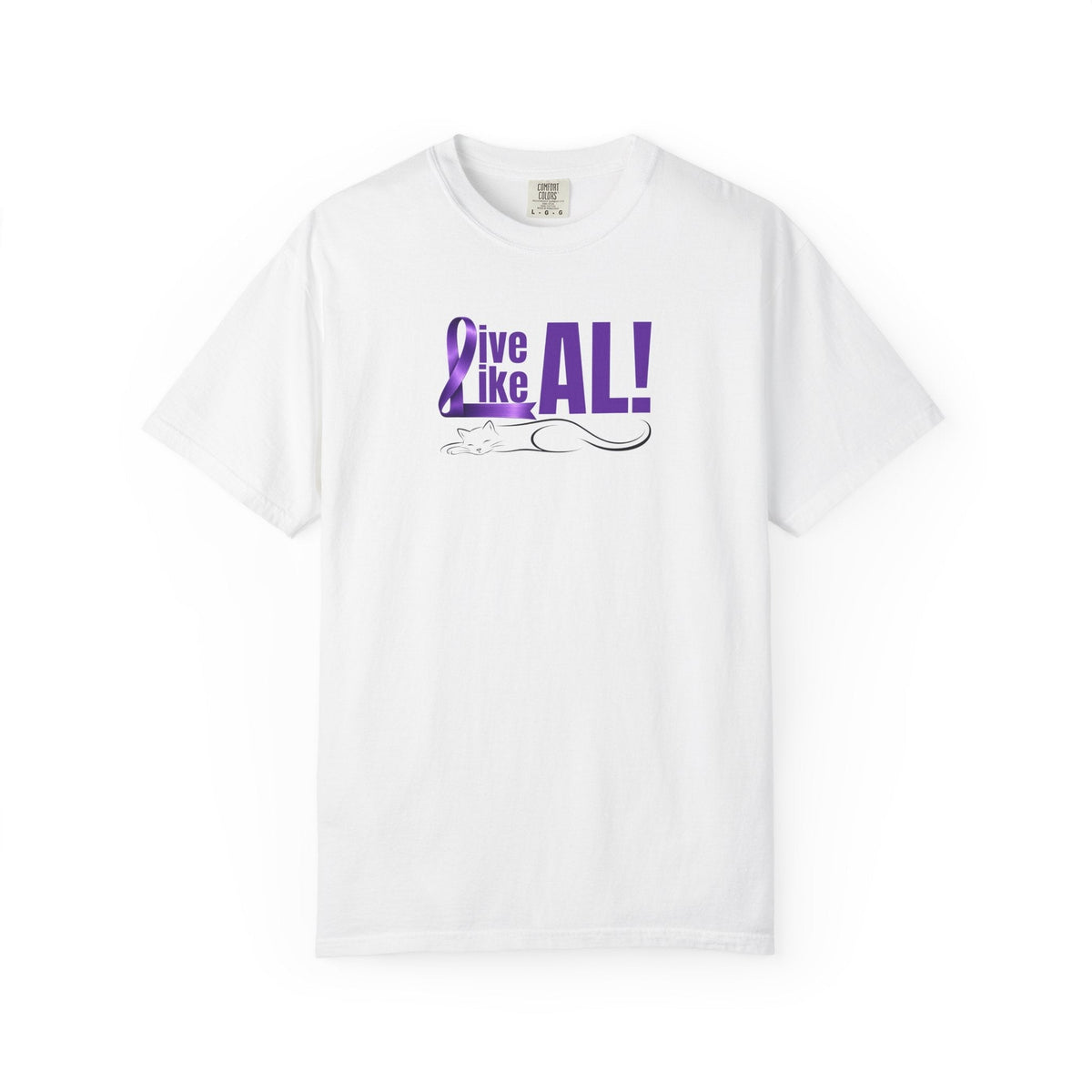 Live Like AL T-Shirt – Epilepsy Awareness Cat Tee