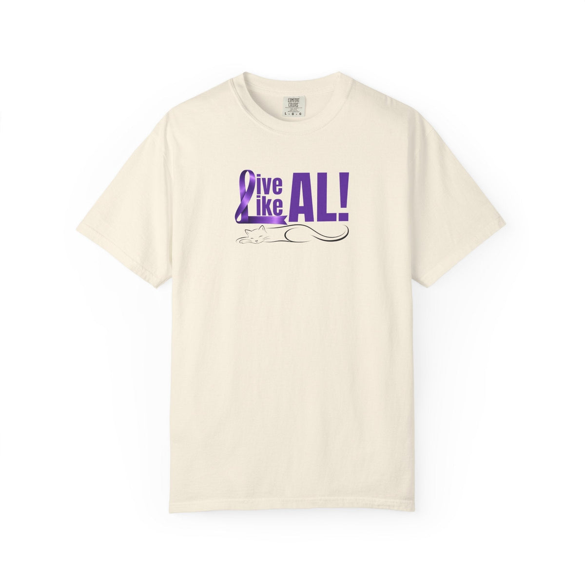 Live Like AL T-Shirt – Epilepsy Awareness Cat Tee