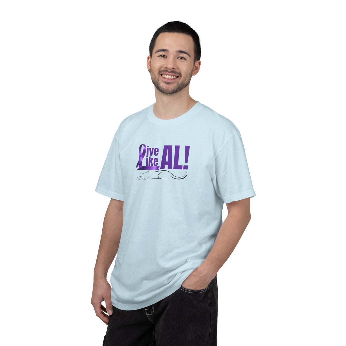 Live Like AL T-Shirt – Epilepsy Awareness Cat Tee