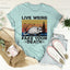 Live Weird Fake Your Death Tee