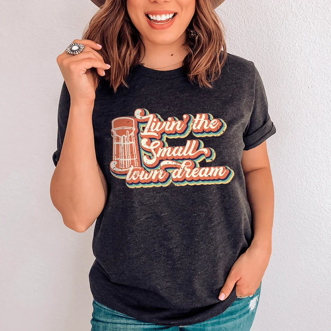 Livin' The Small Town Dream Tee - Korvel