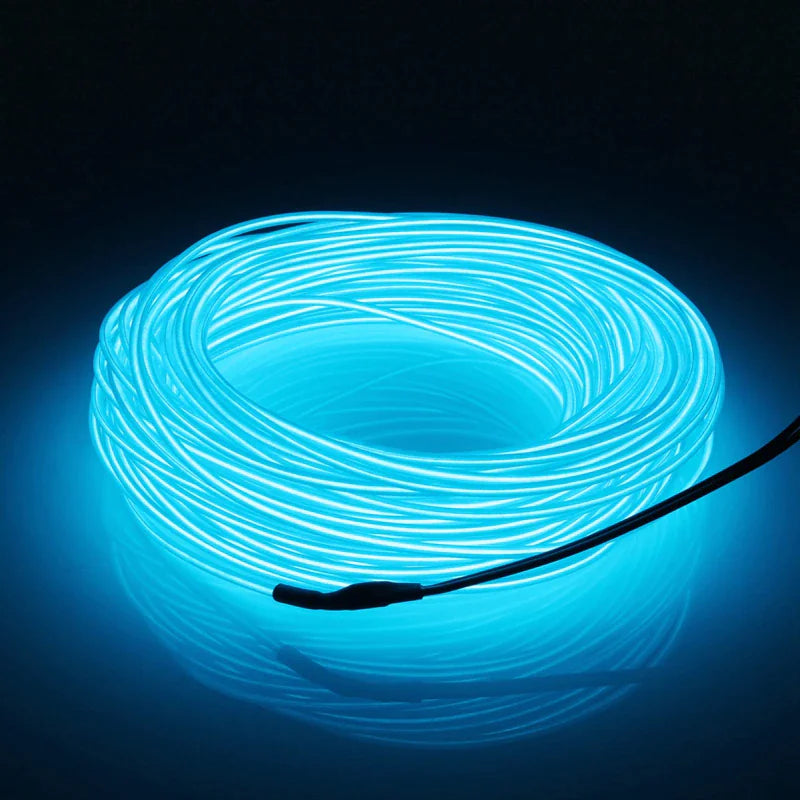 Guirlande lumineuse LED EL Neon avec contrôleur