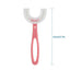 Brosse à dents en silicone U pour enfants