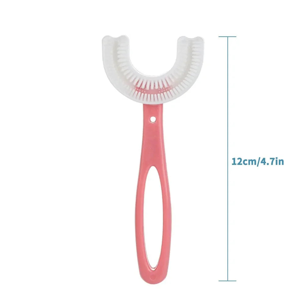 Brosse à dents en silicone U pour enfants