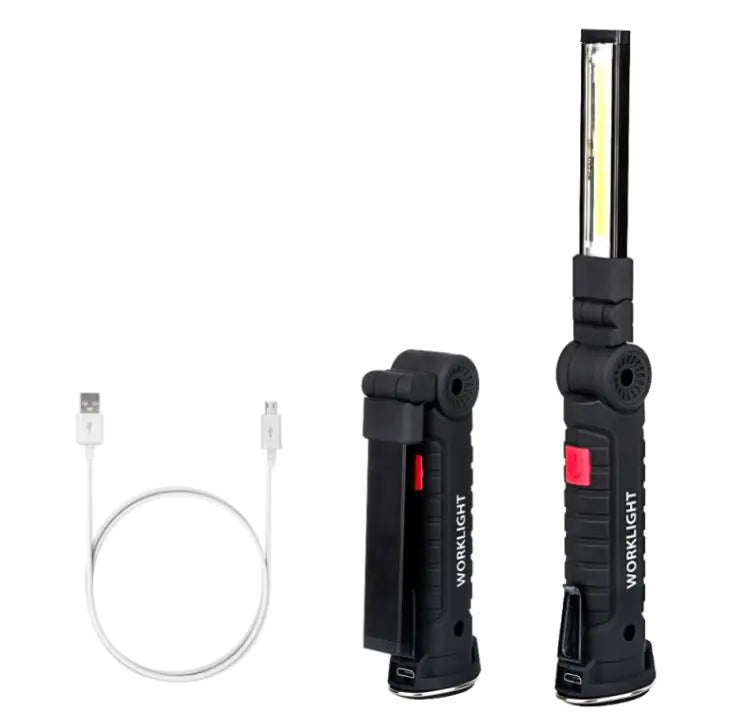 USB Rechargeable LED Work Light for Emergency Use