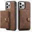 Luxury Magnetic Safe Leather Case for iPhone