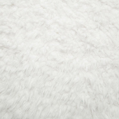 Tissu Luxe Cuddle Llama Blanc - Doux et Polyvalent