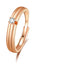 Elegant Simple Couple Rings for Men and Women