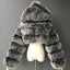 Luxe Faux Fur Cropped Coat for Women