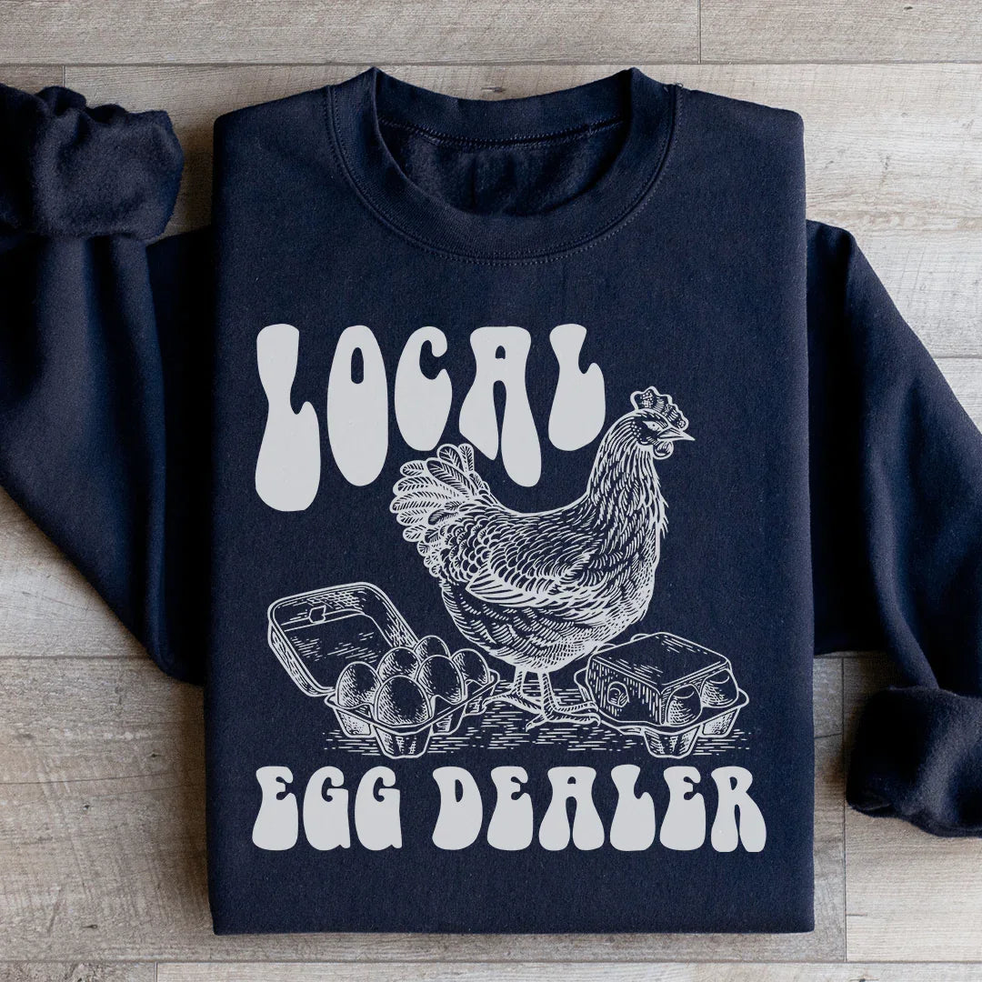 Sudadera de comerciante local de huevos