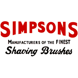 Brocha de Afeitar de Fibra Sintética de Grado Soberano Especial Simpson