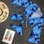 Ensemble de bikini à manches longues imprimé léopard pour femmes