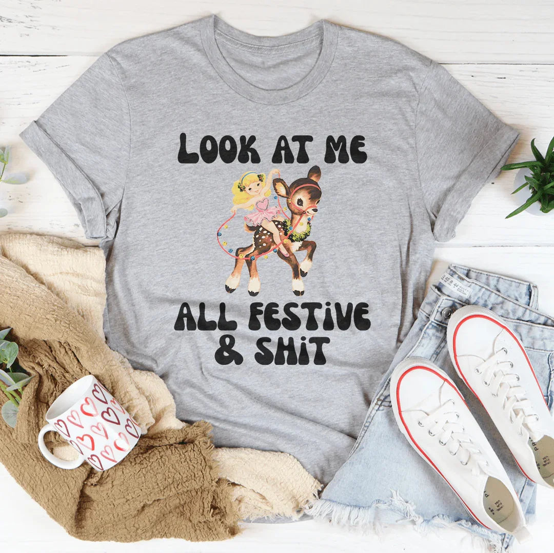 T-shirt Ambiance Festive