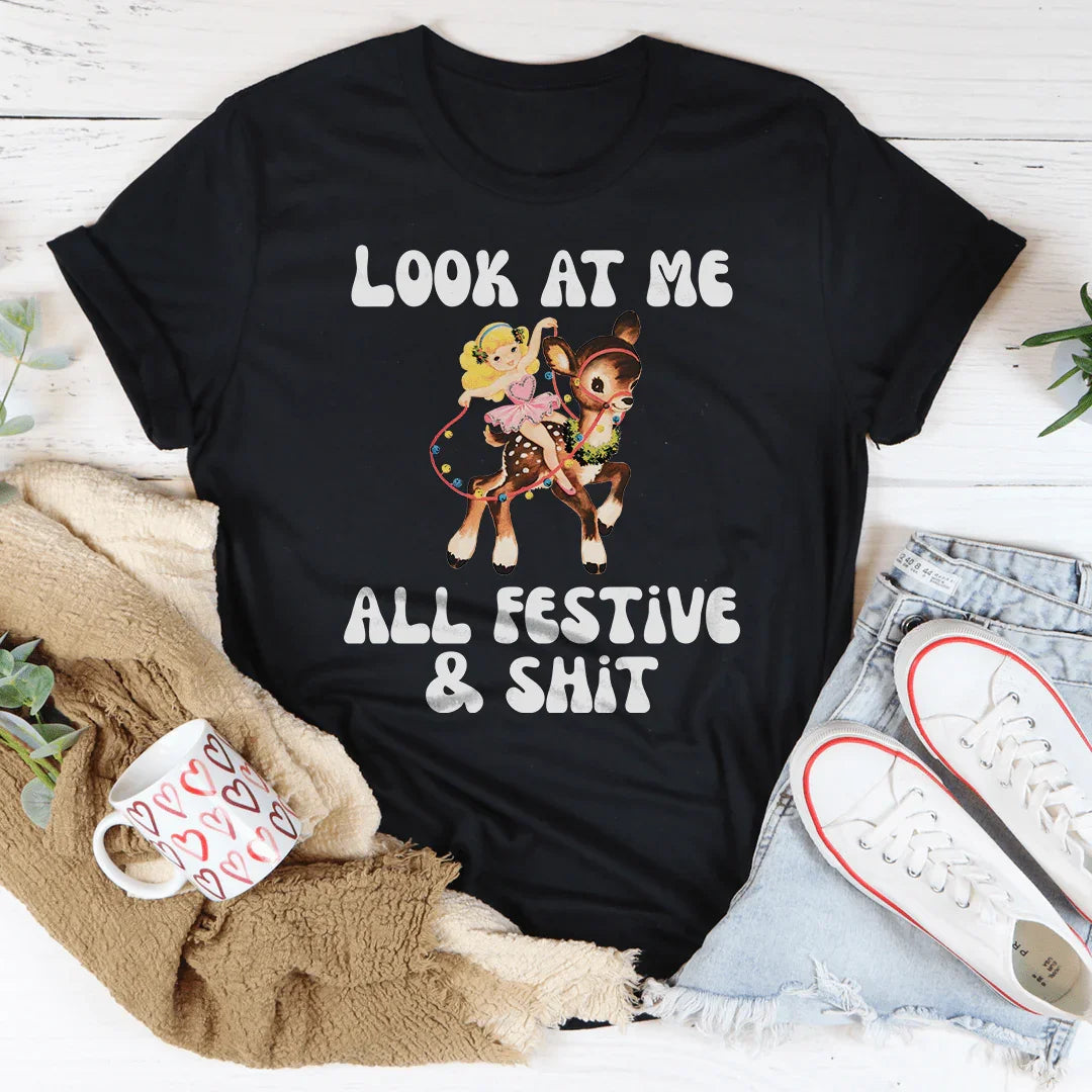 T-shirt Ambiance Festive
