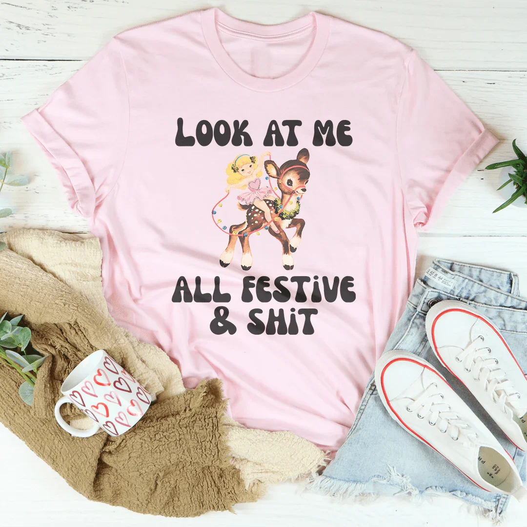 T-shirt Ambiance Festive