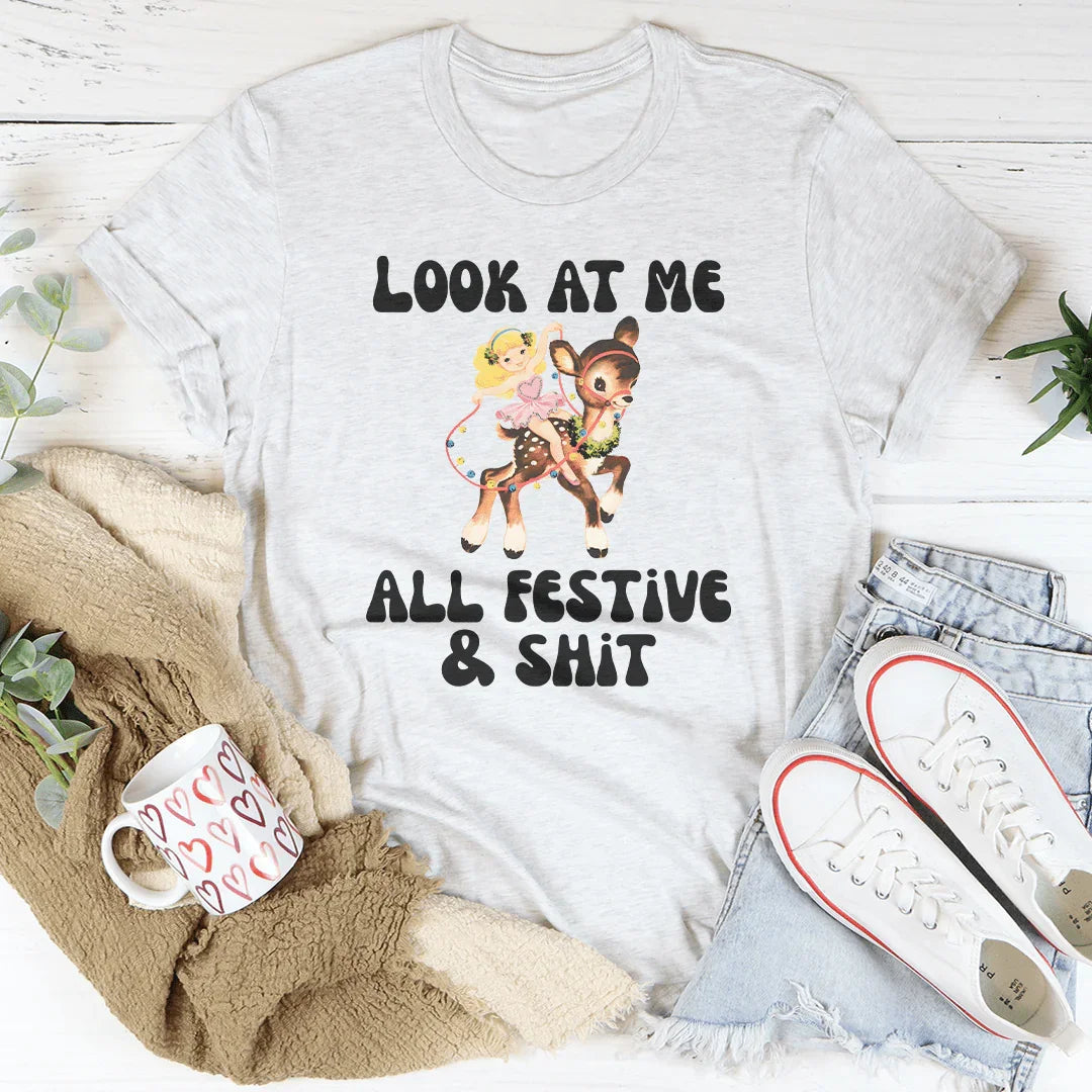 T-shirt Ambiance Festive