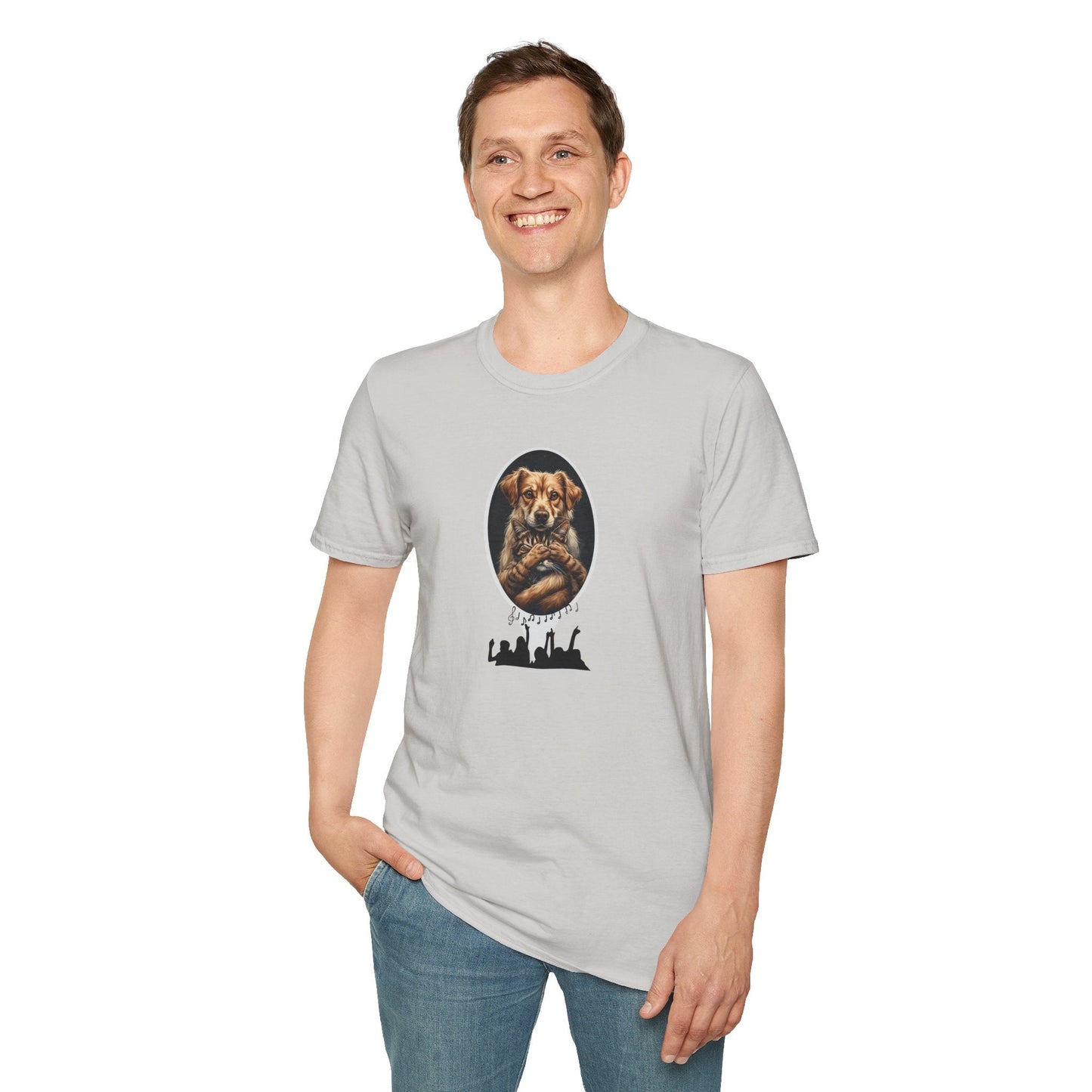 Look at Those Two Softstyle T-Shirt for Unisex Fashion