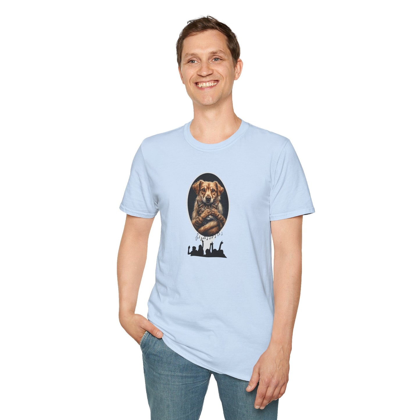 Look at Those Two Softstyle T-Shirt for Unisex Fashion