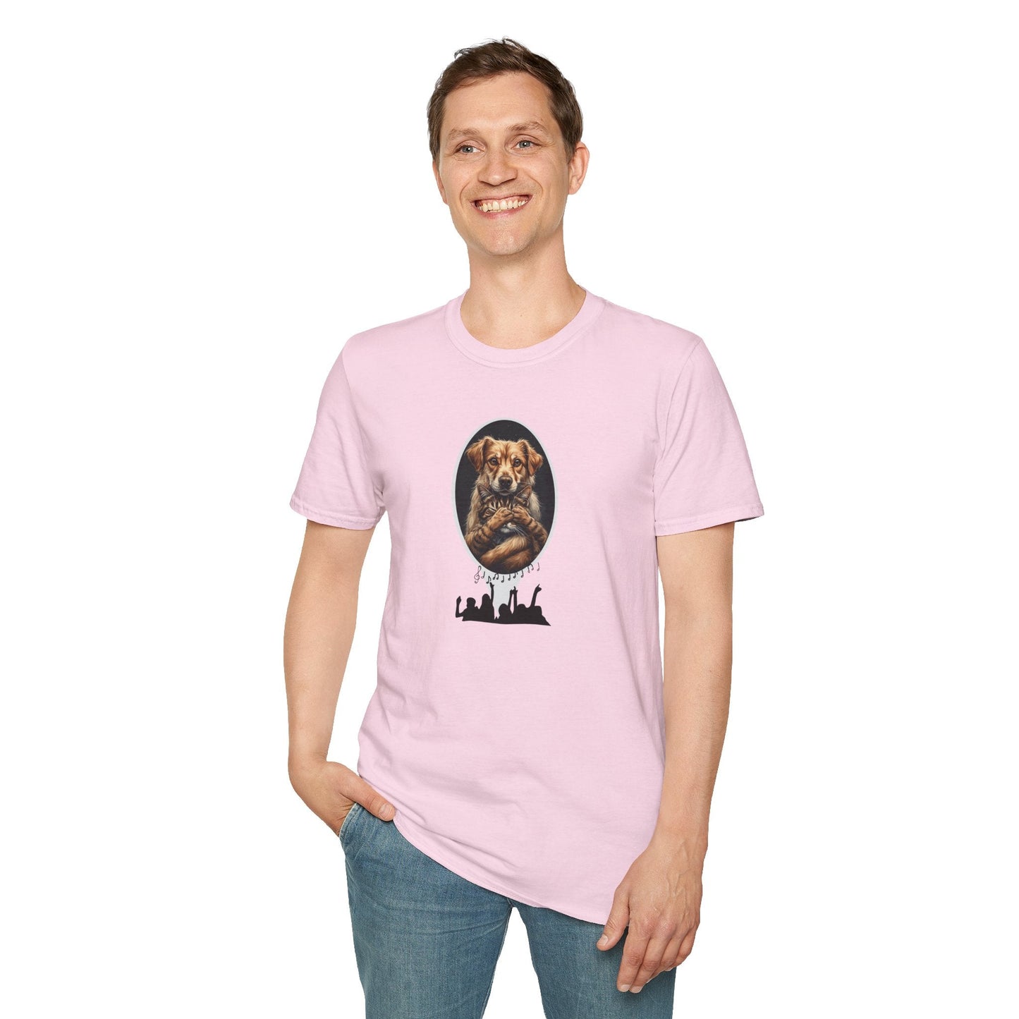 Look at Those Two Softstyle T-Shirt for Unisex Fashion
