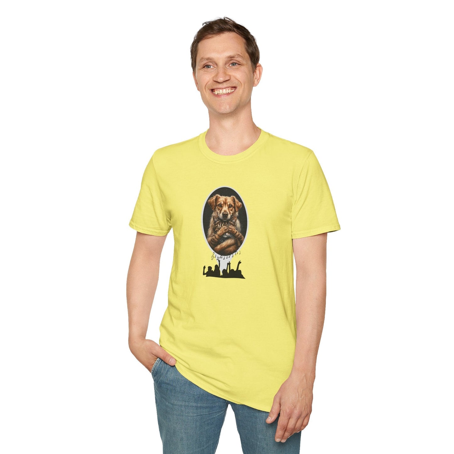 Look at Those Two Softstyle T-Shirt for Unisex Fashion