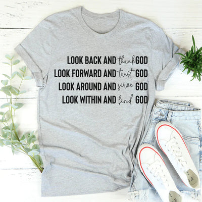 Look Back And Thank God Tee - Korvel