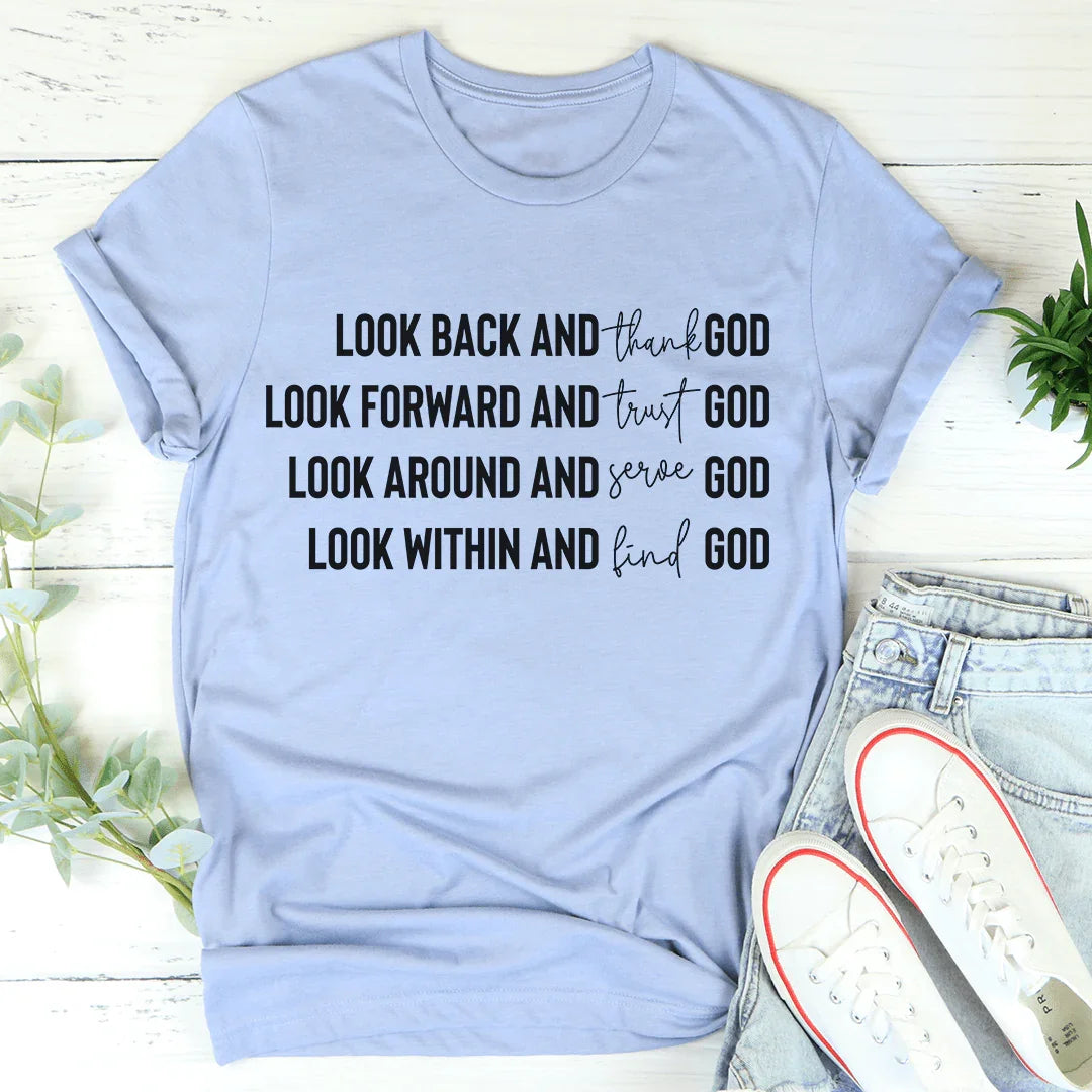 Look Back And Thank God Tee - Korvel