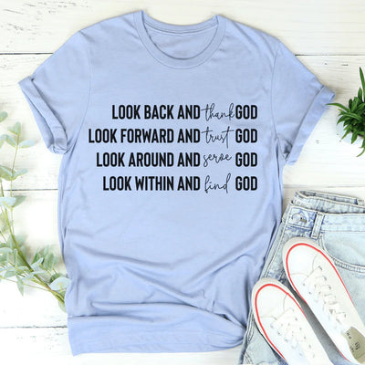 Look Back And Thank God Tee - Korvel