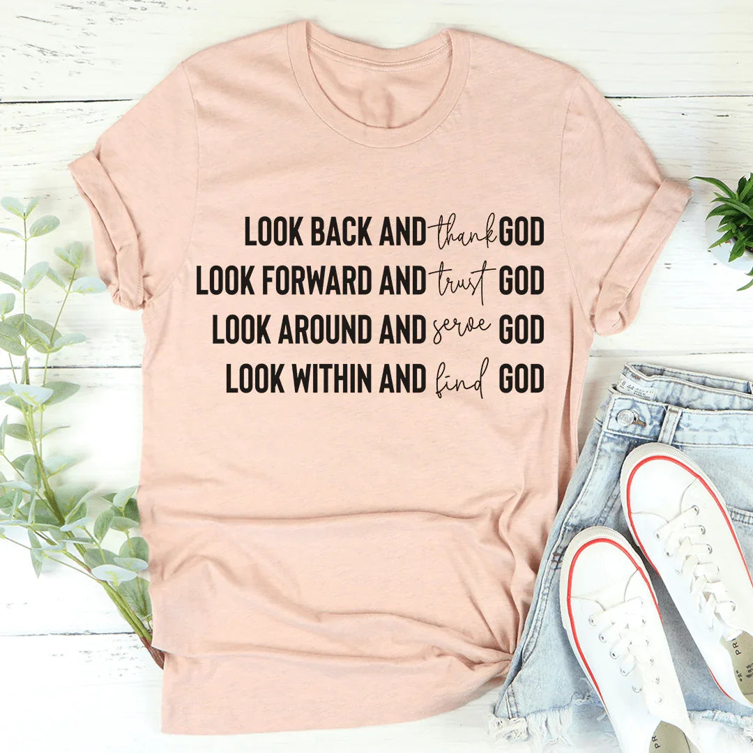 Look Back And Thank God Tee - Korvel