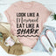 Camiseta "Parece una sirena y come como un tiburón"