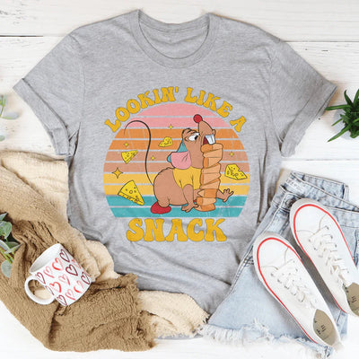 Camiseta con aspecto de snack