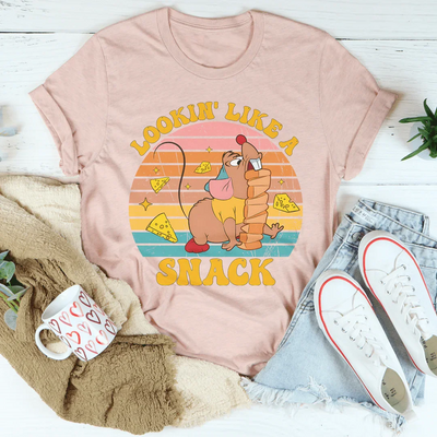 Camiseta con aspecto de snack