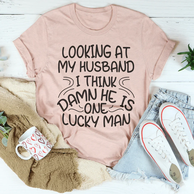 Camiseta Lucky Man - Una camiseta divertida y favorecedora