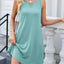 Lovelet Cutout Round Neck Sleeveless Dress - Korvel