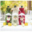 Fundas Festivas para Botellas de Vino para Alegría Navideña