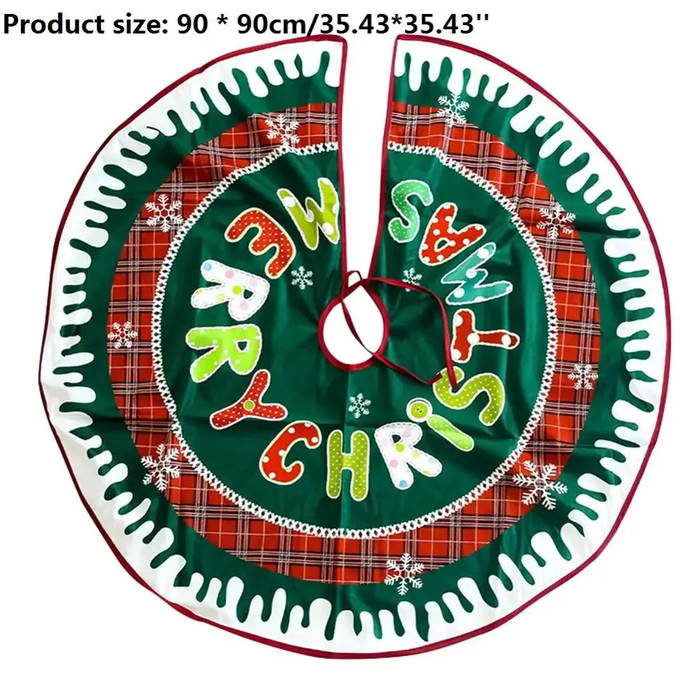Elegant Christmas Tree Skirt for Festive Decor