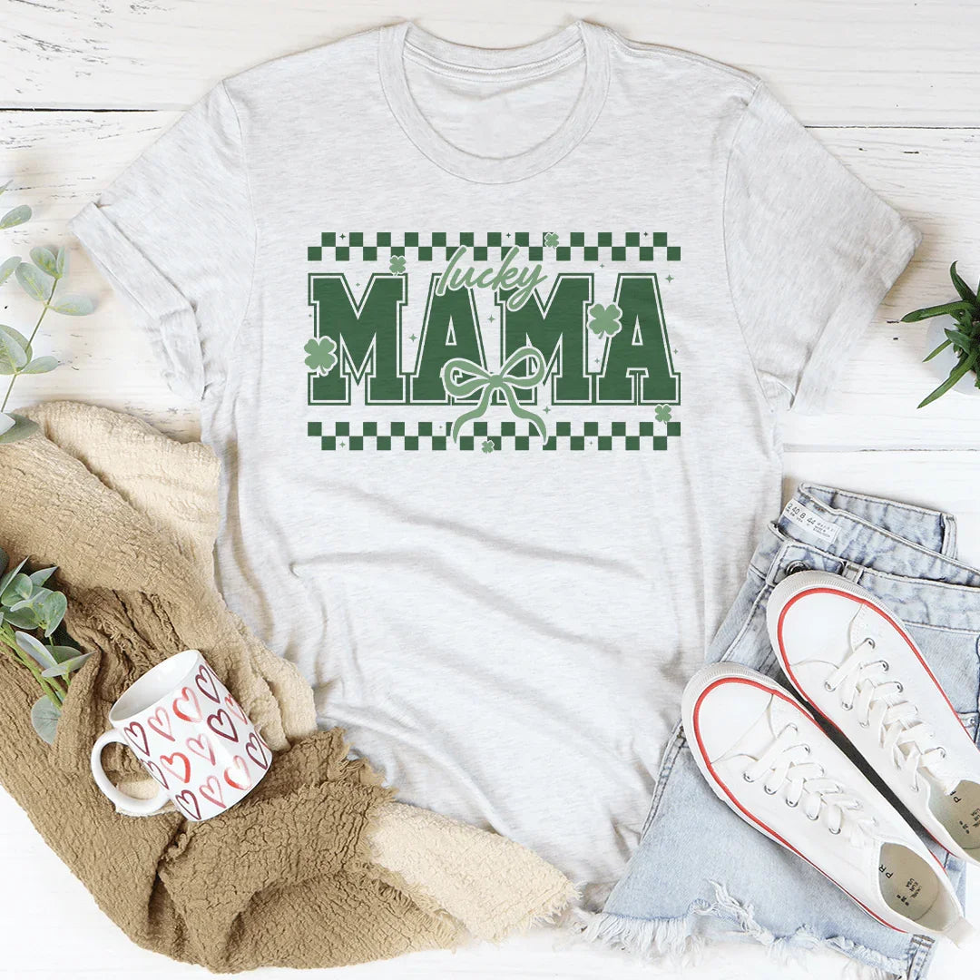Lucky Mama Tee - Women's Statement T-Shirt