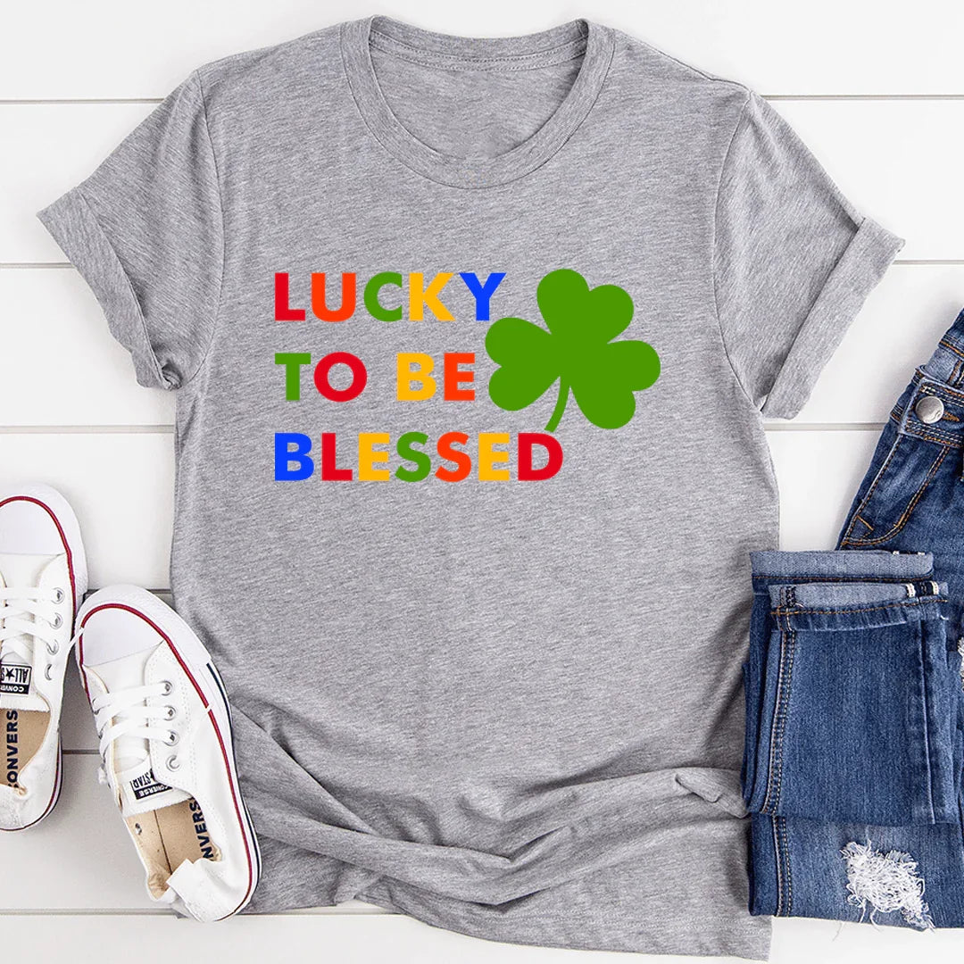 Lucky To Be Blessed Tee - Korvel