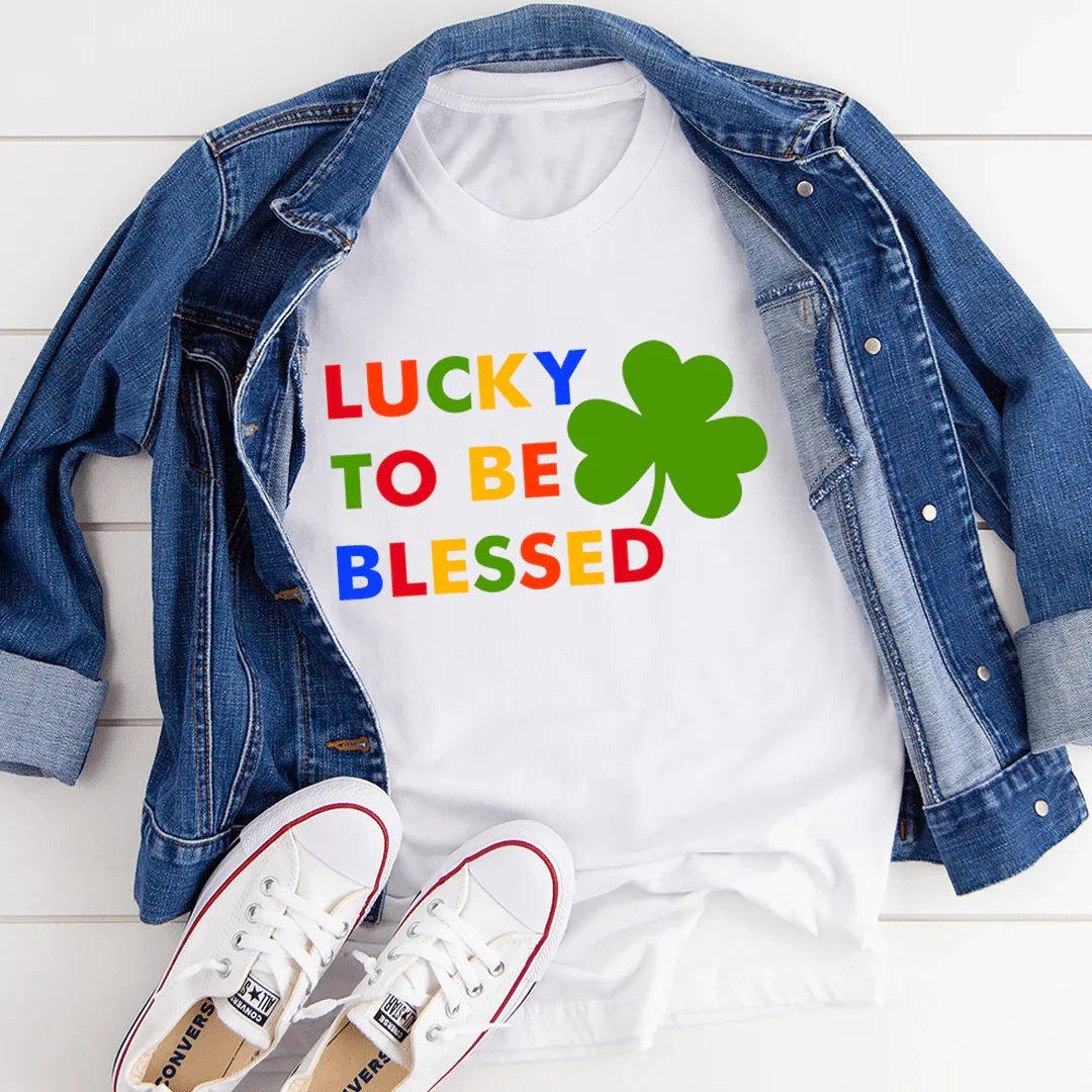Lucky To Be Blessed Tee - Korvel
