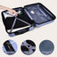 Luggage Suitcase 3 Piece Sets Hardside Carry-on luggage with Spinner Wheels 20"/24"/28" Lavender purple + ABS - Korvel