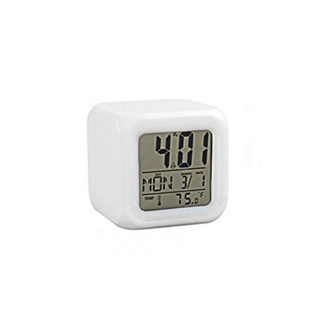 Multifunctional Color Changing Alarm Clock with Touch Control