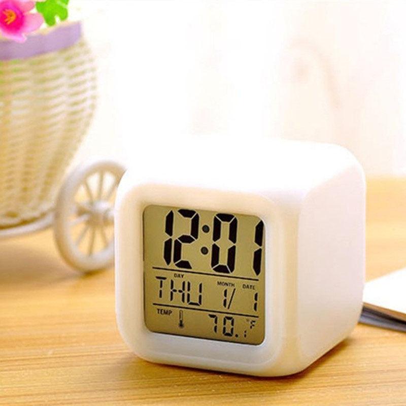 Multifunctional Color Changing Alarm Clock with Touch Control