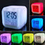 Multifunctional Color Changing Alarm Clock with Touch Control
