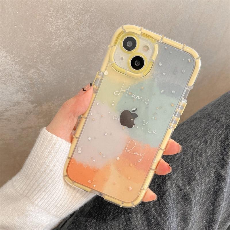 Luminous Art Abstract Phone Case for iPhone 13/12/11 Pro Max