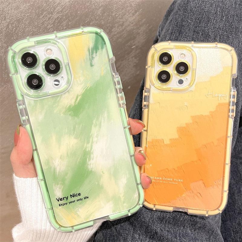 Luminous Art Abstract Phone Case for iPhone 13/12/11 Pro Max