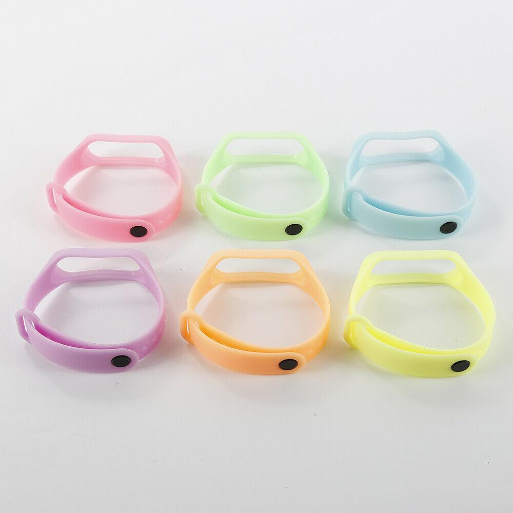 Luminous Silicone Watch Strap - Soft, Comfortable, and Safe