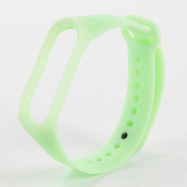 Luminous Silicone Watch Strap - Soft, Comfortable, and Safe