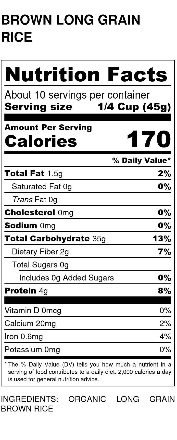 Lundberg Long Grain Brown Rice