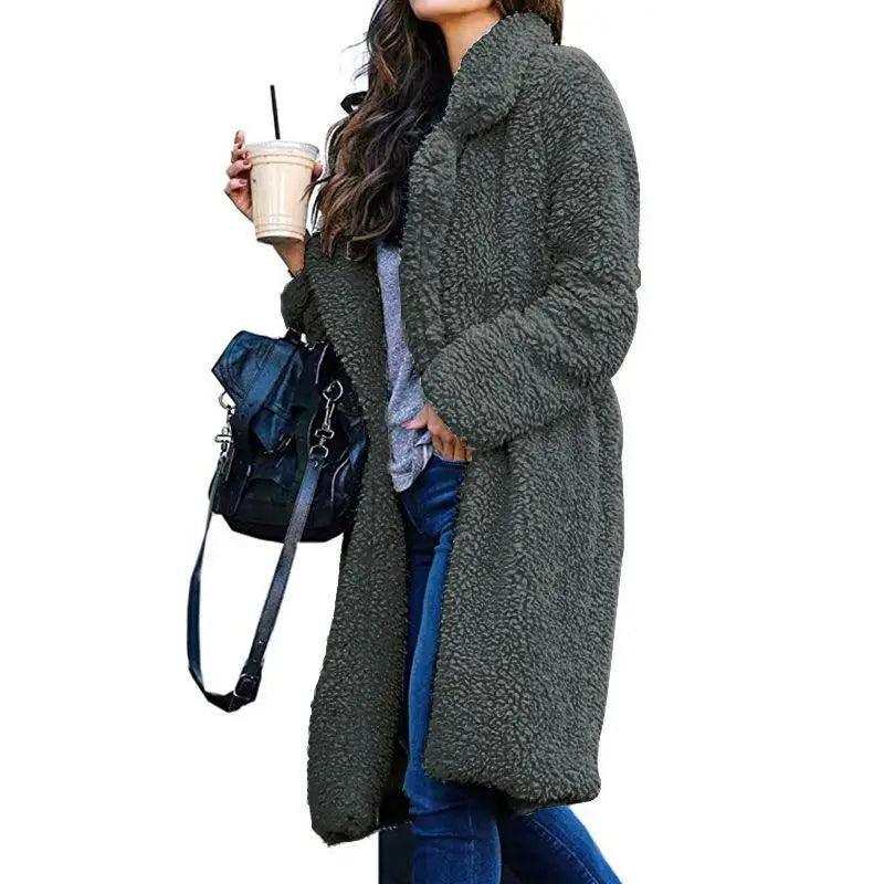 Luxurious Fleece Jacket for Women - Cozy Casual Outerwear