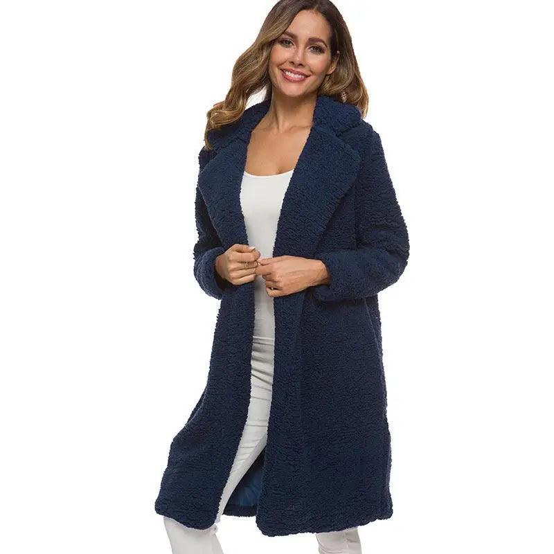 Luxurious Fleece Jacket for Women - Cozy Casual Outerwear
