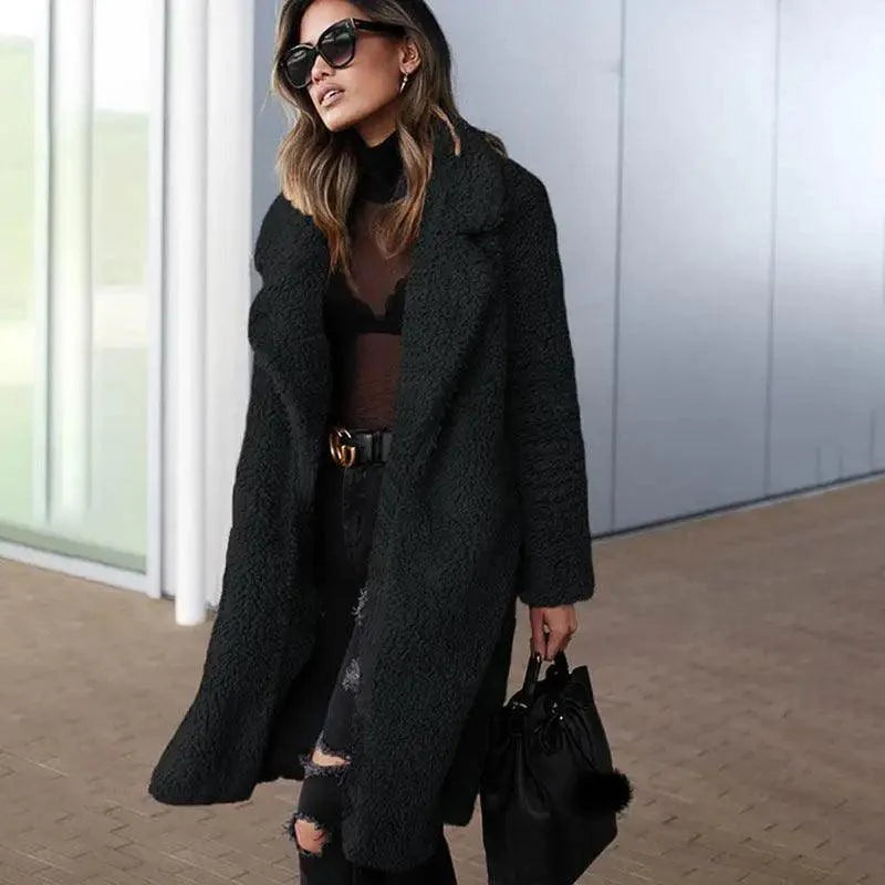Luxurious Fleece Jacket for Women - Cozy Casual Outerwear